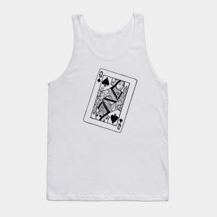 Queen of Spades Tank Top